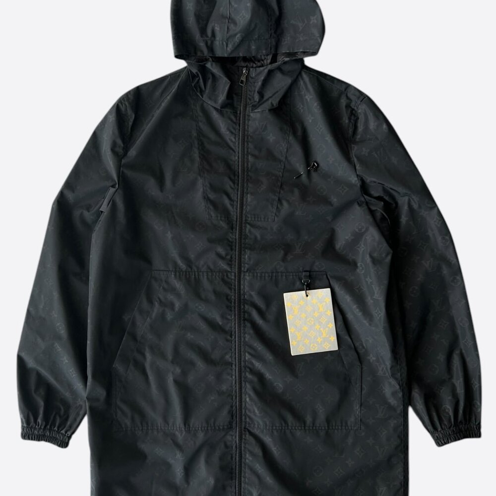 Louis Vuitton Black Monogram Raincoat